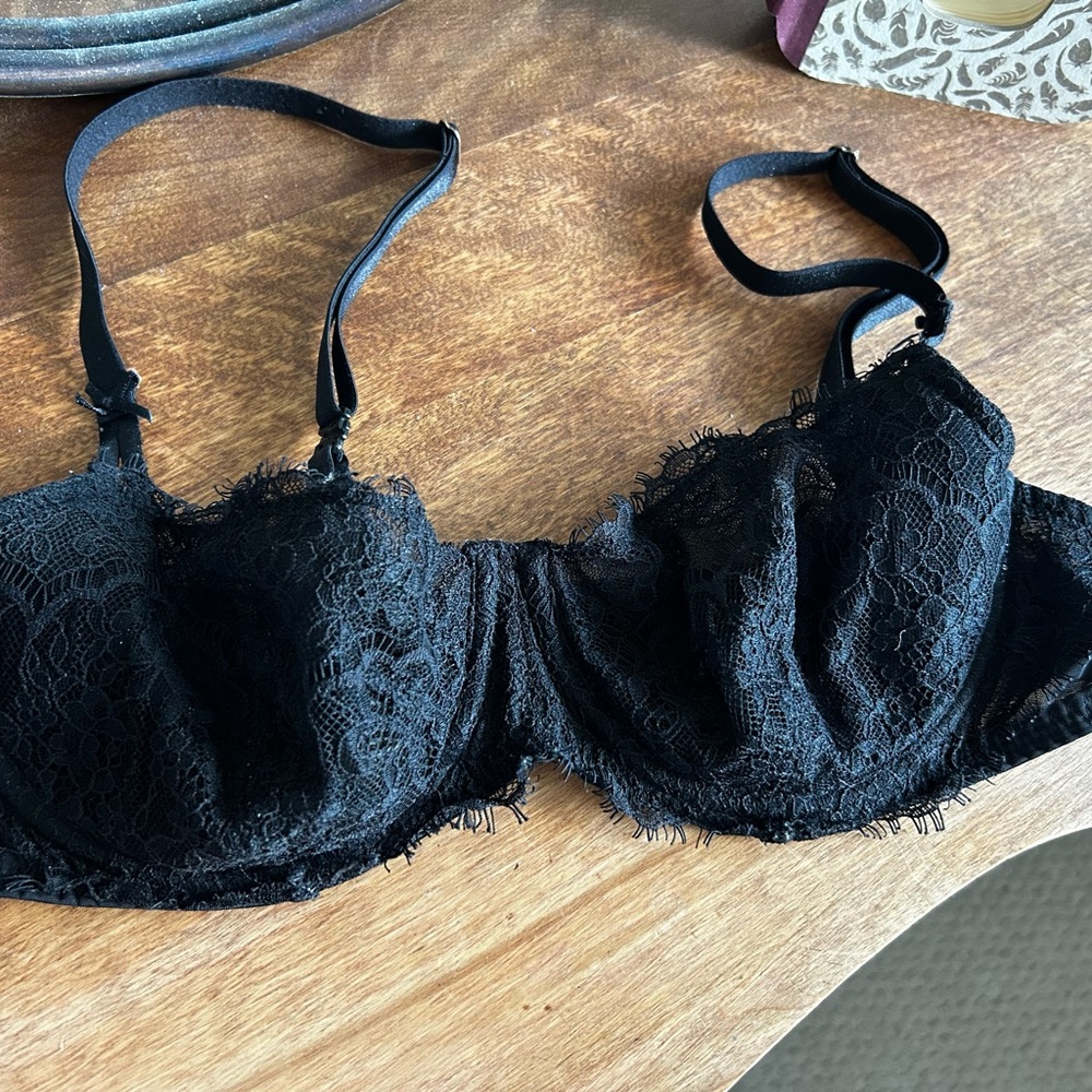 Victoria's Secret Wicked Black Lace Underwire Bra - 3 for $30
